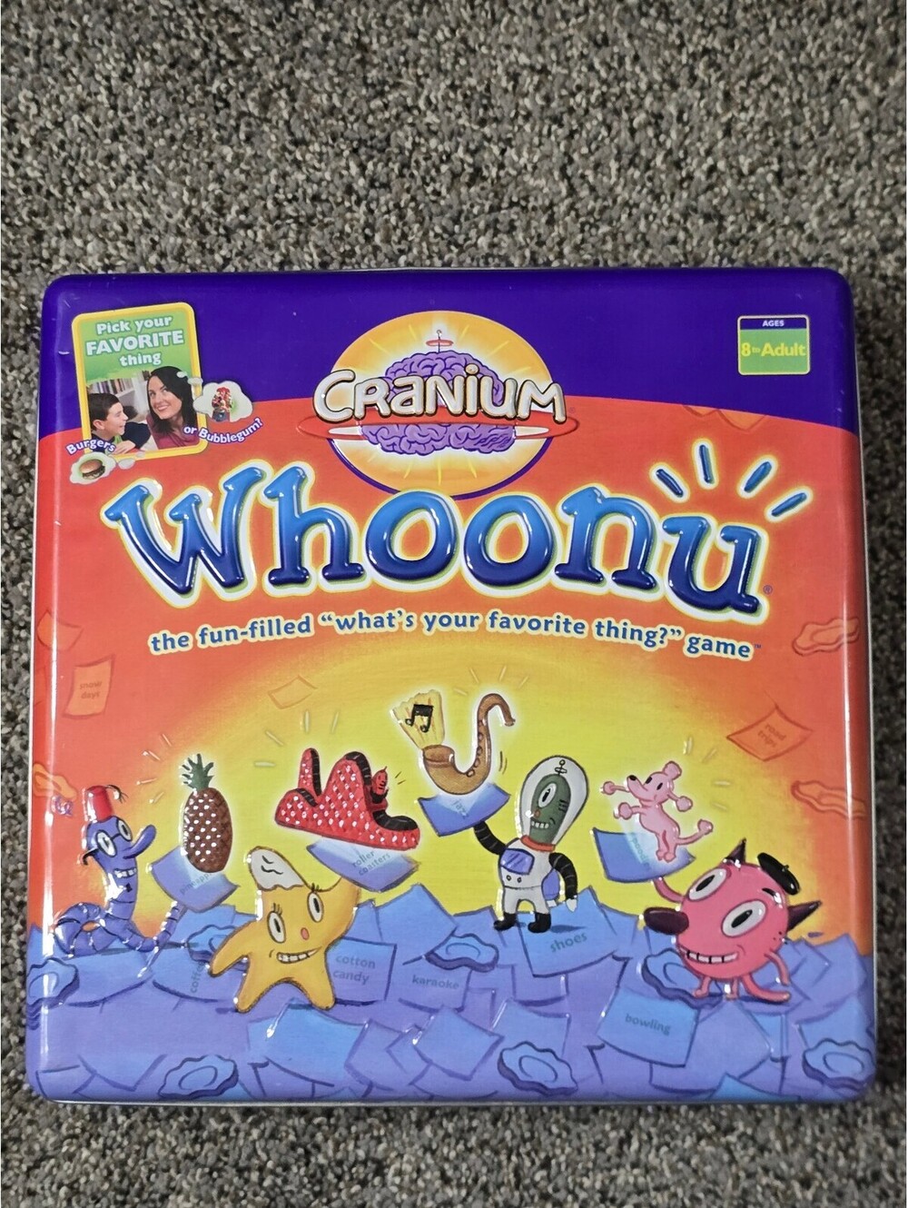 Cranium Whoonu Board Game